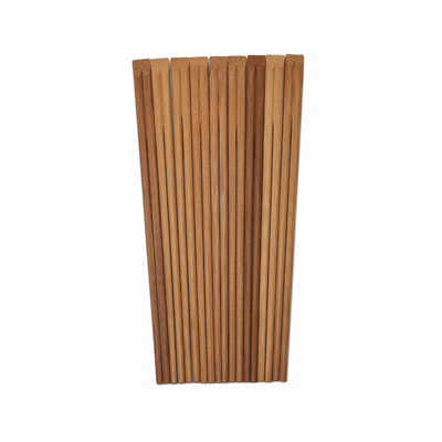 Bacchette di bambù di colore marrone o carbonizzato 21 cm/24 cm 4,8 mm-5,0 mm