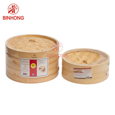 Canestro di bambù a 10 pollici del vapore