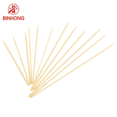 Bastoni di bambù del BARBECUE su ordinazione amichevole di logo 7cm di Eco