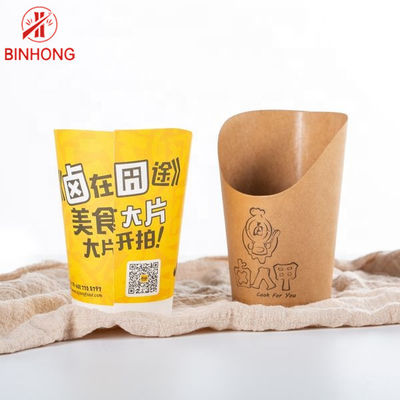 Tazze di carta riciclabili di Kraft 16oz di protezione della salute