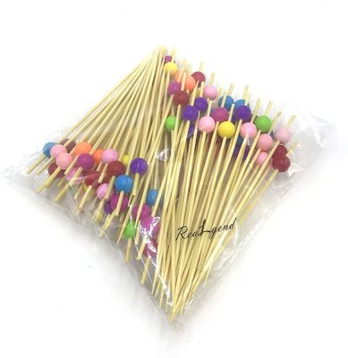 Spiedi su ordinazione del bastone di Logo Art Natural Craft Fruit Bamboo
