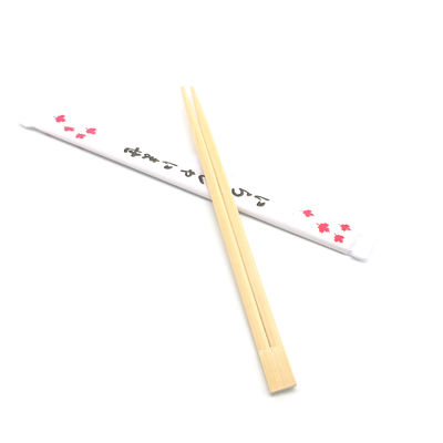 Bacchette di bambù naturali Eco Frindly Sushi Stick con pacchetto di carta