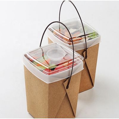 Scatole per imballaggio da asporto monouso personalizzate Scatole per imballaggio a forma di tazza