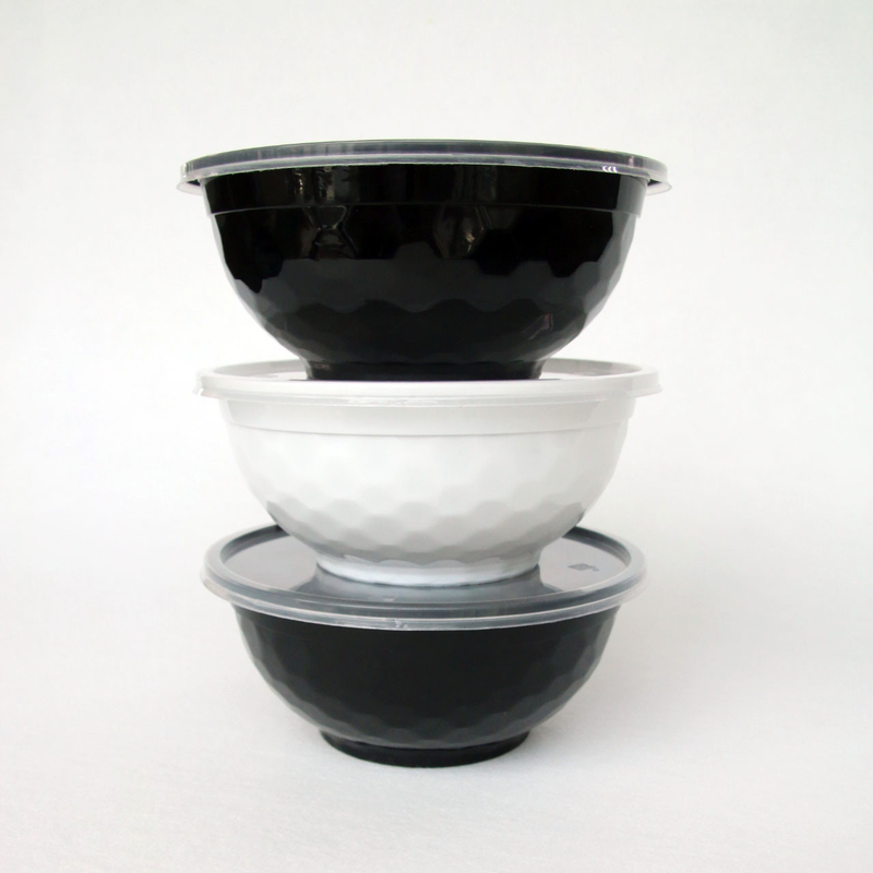 Ciotola d'imballaggio 36oz 42oz 50oz del pranzo dei pp della ciotola asportabile di plastica eliminabile della tagliatella