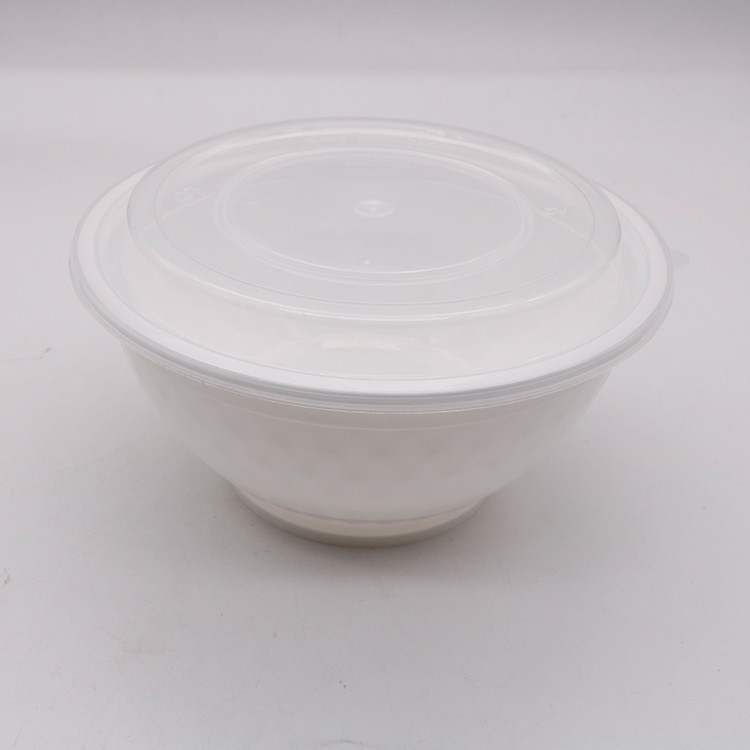 1050ml grande capacità pp di plastica eliminabili che imballa il compratore della ciotola 1