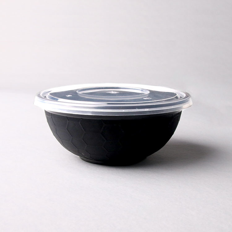 Contenitori di stoccaggio di plastica eliminabili amichevoli Bento Box With Lid dell'alimento di Eco
