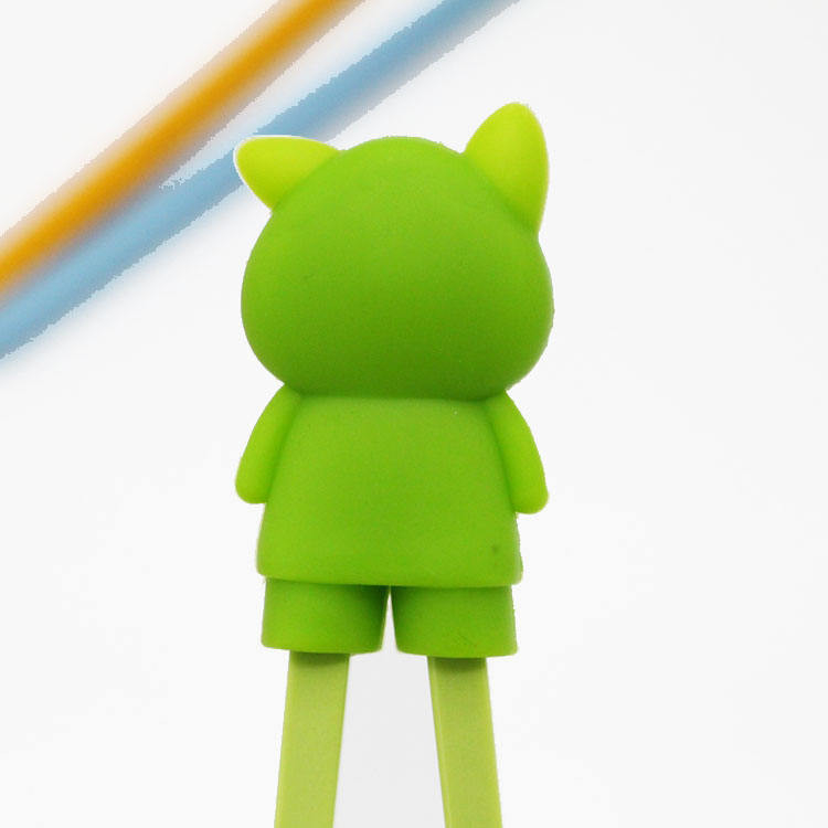 Supporto per bacchette da tavola a forma di maiale in silicone Supporto per bacchette Testa per bambini