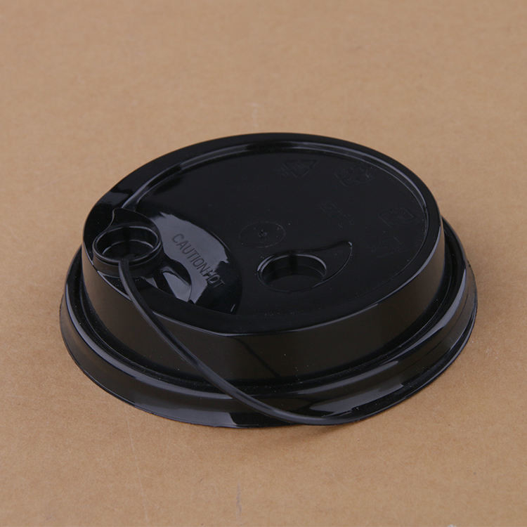 Coperchio a perfetta tenuta eliminabile dello stampaggio ad iniezione della bevanda del ghiaccio del tè del latte del coperchio di plastica di 90MM