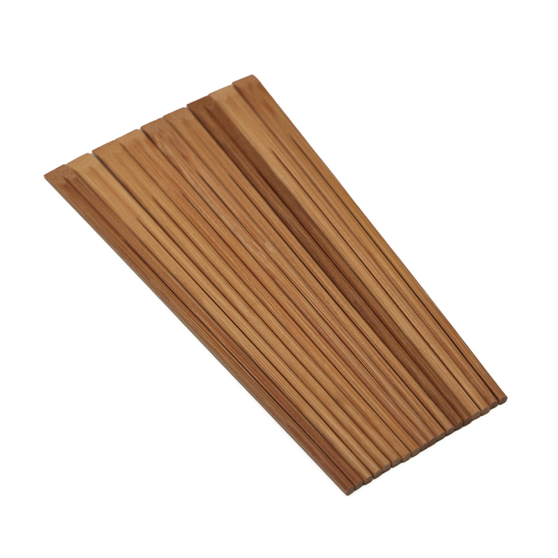 Bacchette di bambù di colore marrone o carbonizzato 21 cm/24 cm 4,8 mm-5,0 mm