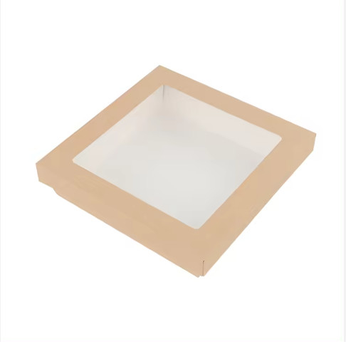 Impressione a misura Eco-friendly Imballaggio alimentare Piccolo Sushi Torta Panetteria Cioccolato Imballaggio Cartone
