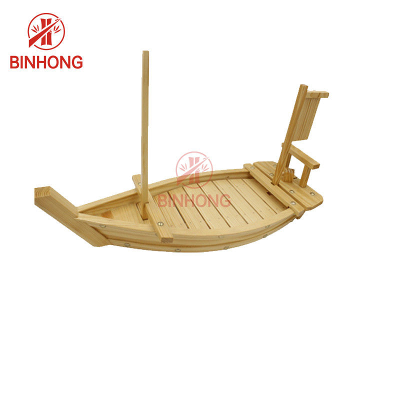 100% 23" di bambù naturale crogiolo Tray For Restaurant di sushi