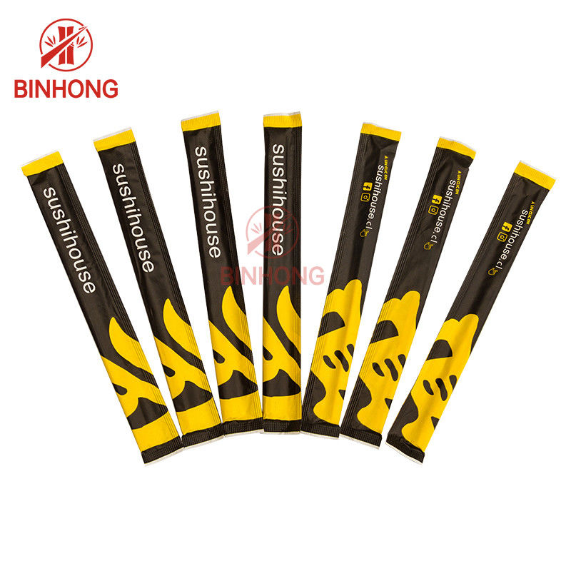 Abitudine individualmente avvolta Logo Chopsticks del bambù 23cm di Tensoge