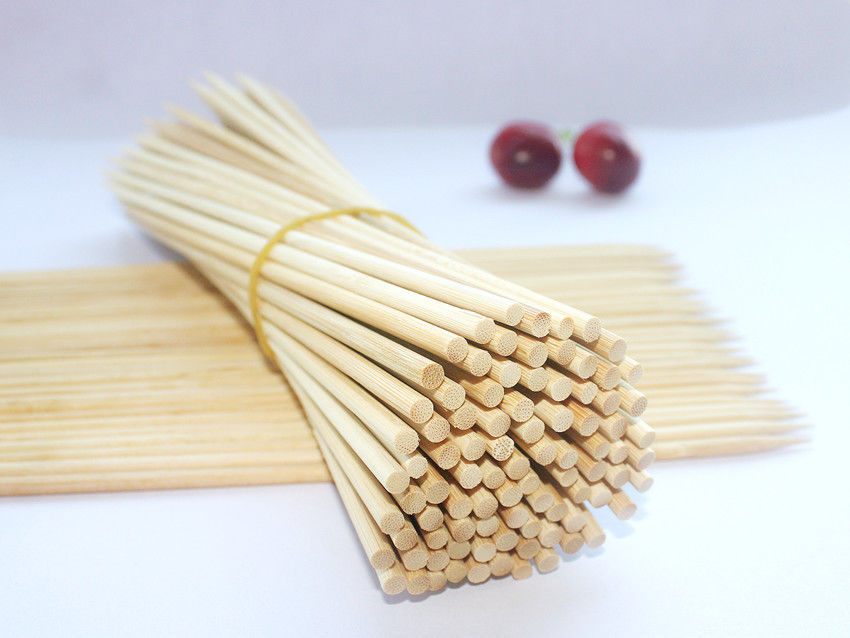 Bastoni di bambù eliminabili del barbecue 8Inch di resistenza al calore