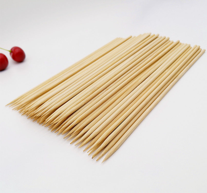 Bastoni di bambù eliminabili del barbecue 8Inch di resistenza al calore