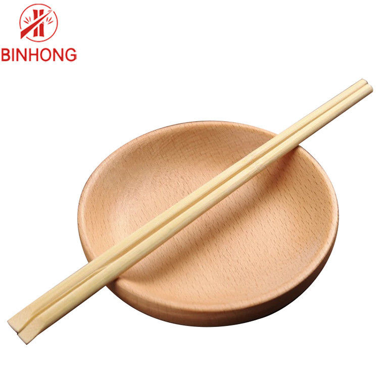 Logo Tensoge Bamboo Chopstick Disposable su ordinazione ha avvolto individualmente 23Cm imballati