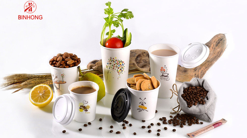 Tazza di plastica eliminabile biodegradabile di PLA 8oz