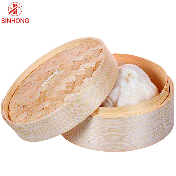 La cucina naturale foggia 2 la fila Mini Bamboo Steamer a 12 pollici