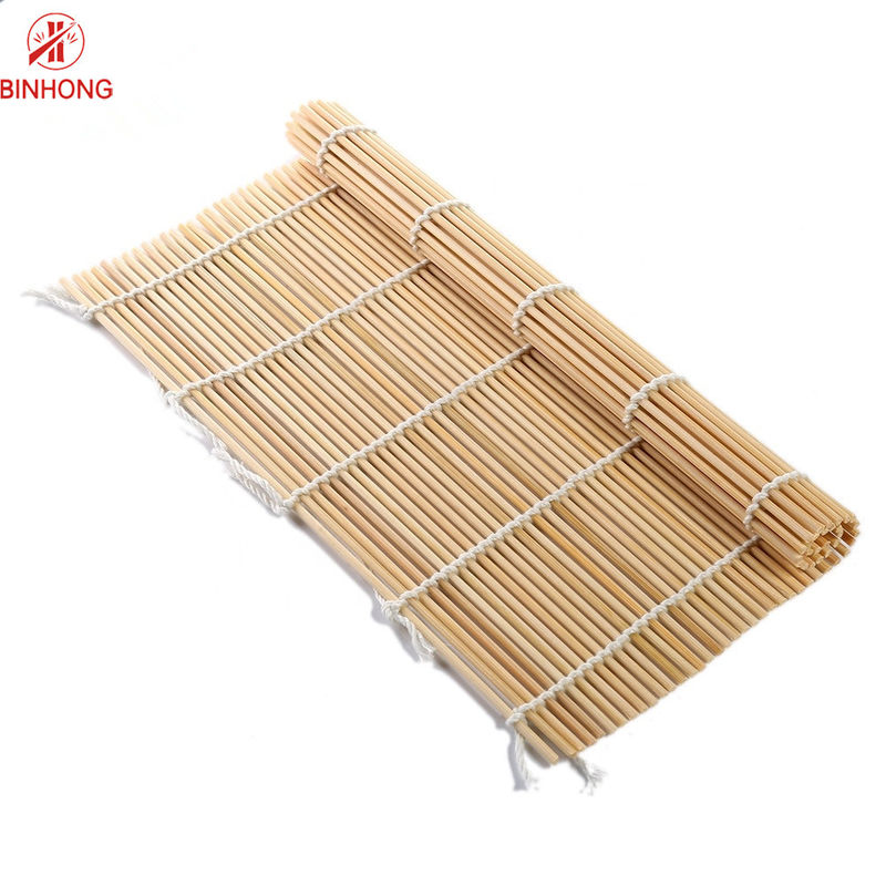 Il doppio ha indicato i sushi di 27cm*27cm che rotolano Mat For Household