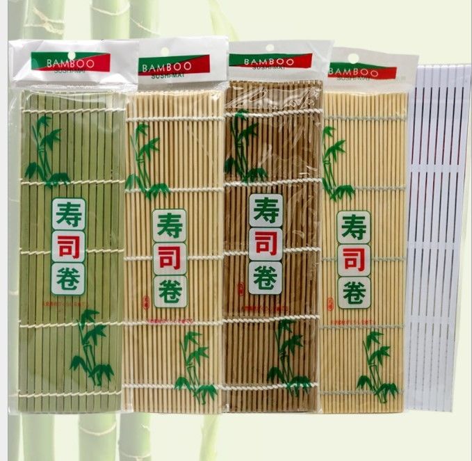 Personalizzi i sushi di bambù naturali del quadrato di dimensione che fanno la stuoia
