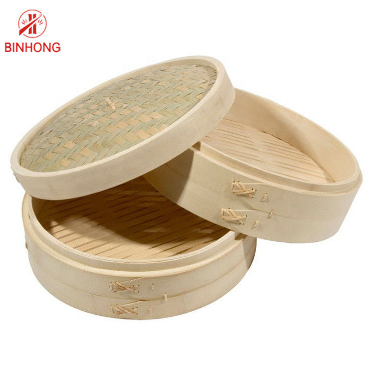canestro di bambù del vapore di 18cm