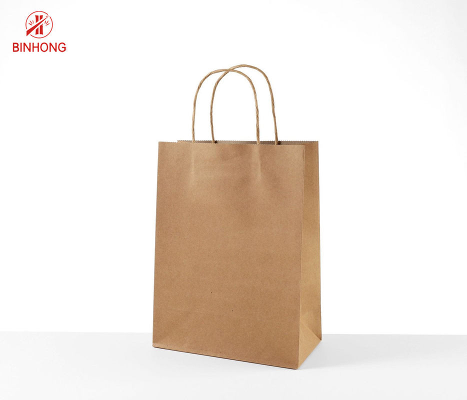 borsa della carta kraft di 13cm