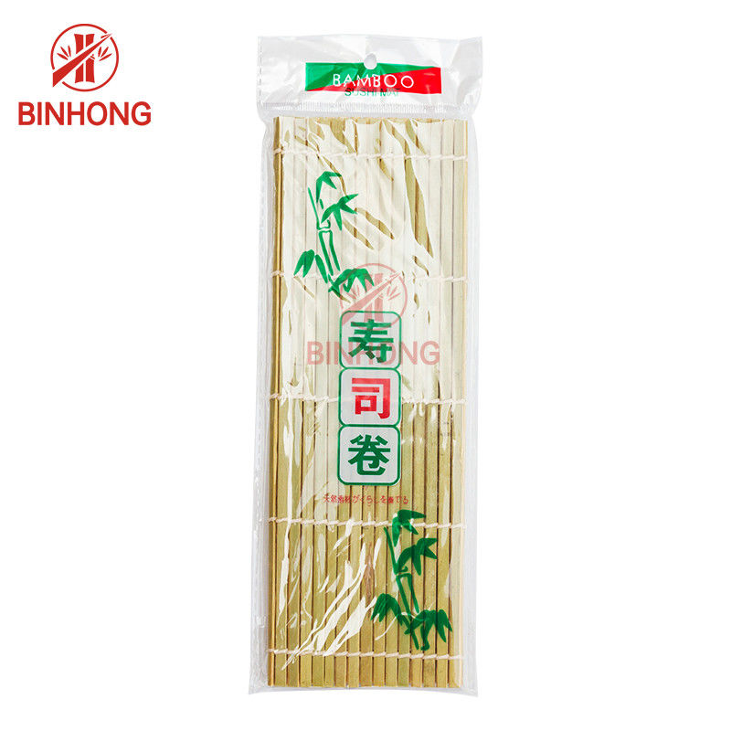 Stuoia di rotolamento dei sushi di bambù naturali facili di uso 21cm*24cm