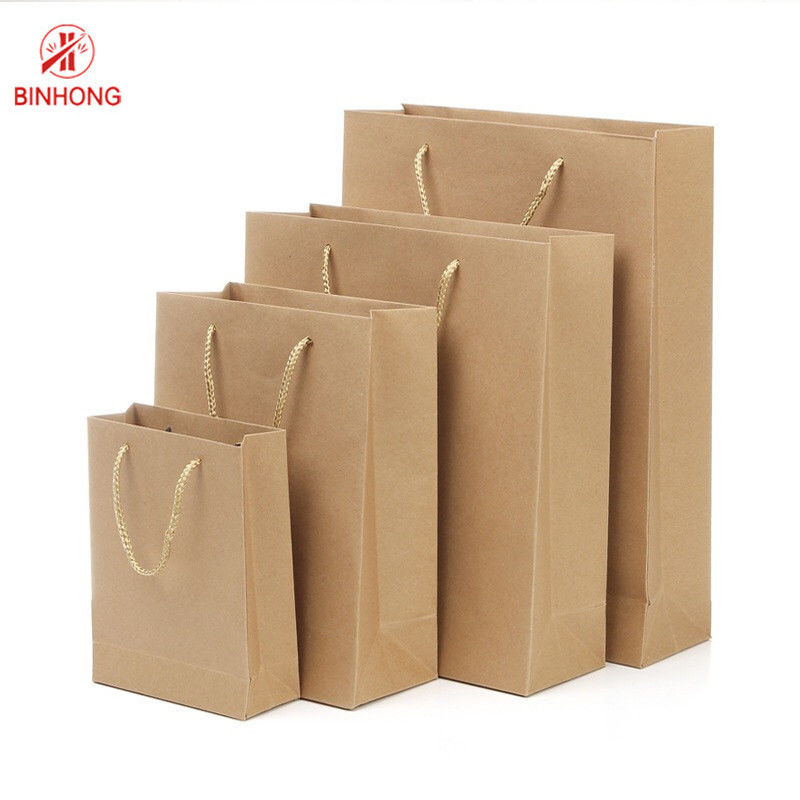 Borse riciclate amichevoli di Eco 110gsm 16x6x12» Kraft