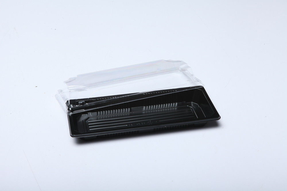 Vassoio di plastica eliminabile da portar via giapponese del contenitore del contenitore di sushi