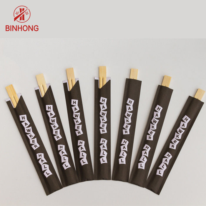 Bastoncini di bambù 21cm eliminabili dei sushi con la manica di carta