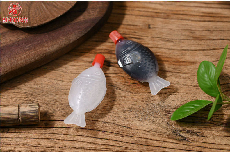 Pesce di plastica eliminabile asportabile d'approvvigionamento della salsa di soia imbottigliare 1,5 2 once