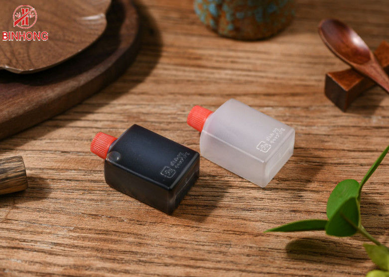 Bottiglia eliminabile 6ml 15ml 30ml della salsa di soia del PE del commestibile