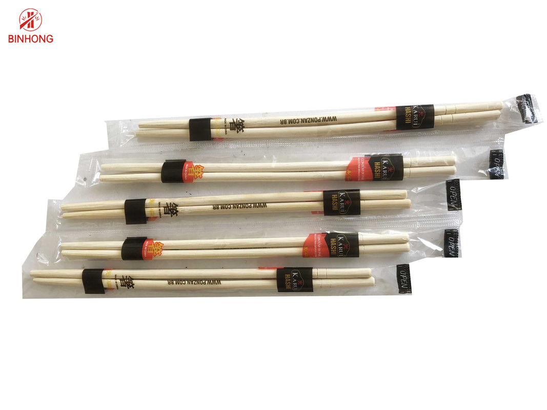 Nan Bamboo Chopsticks naturale eliminabile 20cm per il ristorante