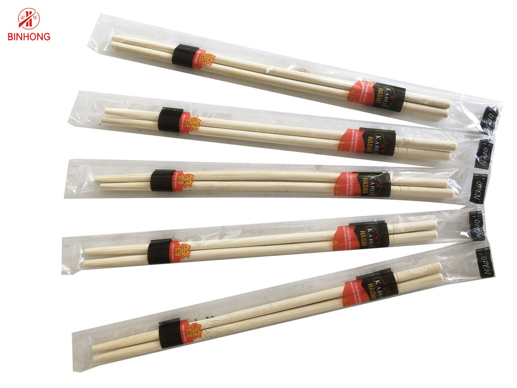 Nan Bamboo Chopsticks naturale eliminabile 20cm per il ristorante