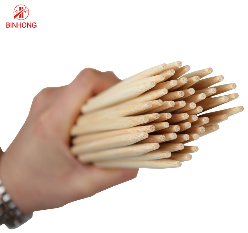 Logo Tensoge Bamboo Chopstick Disposable su ordinazione ha avvolto individualmente 23Cm imballati