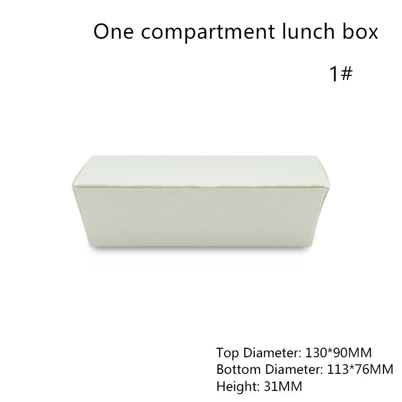 Un compartimento Bento Box Containers eliminabile Microwavable