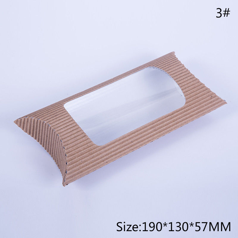 Borsa Microwavable di imballaggio di pane del pane tostato di carta kraft con la finestra
