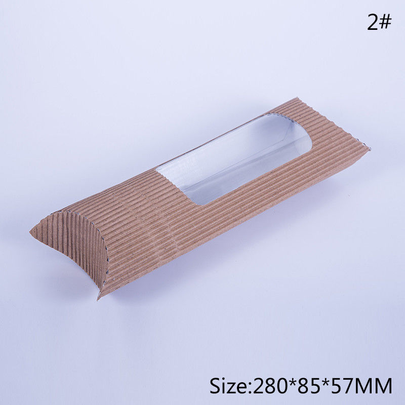 Borsa Microwavable di imballaggio di pane del pane tostato di carta kraft con la finestra