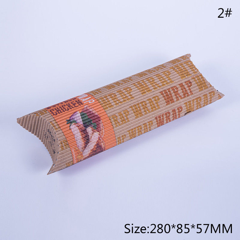 Borsa Microwavable di imballaggio di pane del pane tostato di carta kraft con la finestra