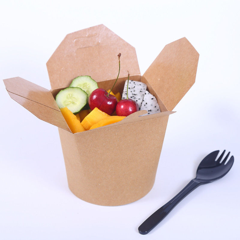 il PE 18gsm il contenitore di alimento eliminabile di carta patinata con stampa di CMYK Litho