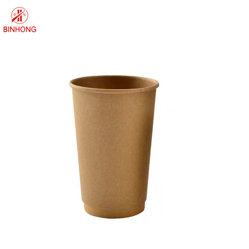 Tazze di caffè rivestite di carta kraft del PE 300gsm BPA libere
