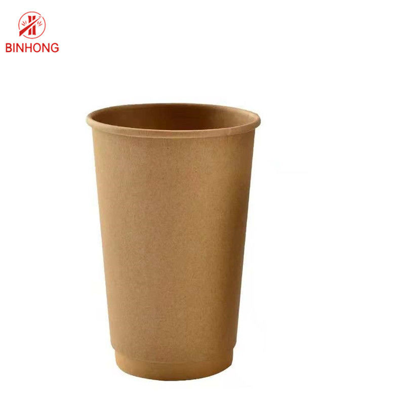 Tazze di caffè rivestite di carta kraft del PE 300gsm BPA libere