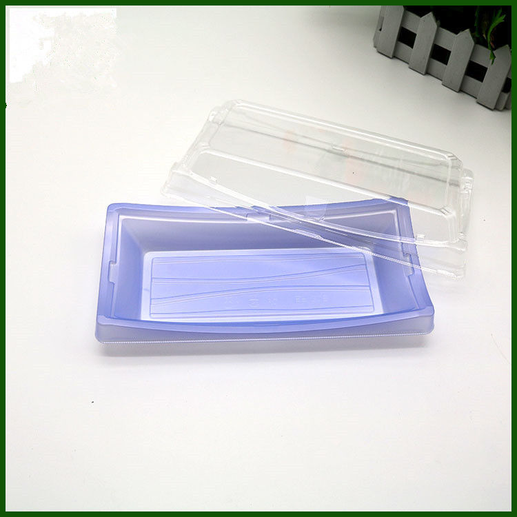 Sushi Tray Ristorante PP usa e getta Cera Insalate Frutta Plastica Imballaggio Alimenti Contenitore Scatola