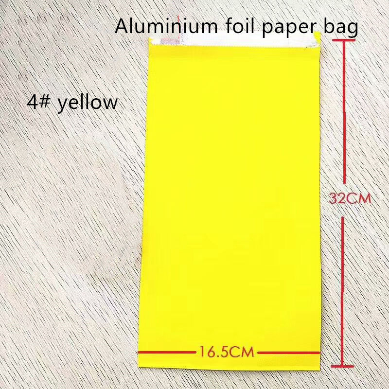 il foglio di alluminio 20gsm ha laminato i sacchi di carta asportabili