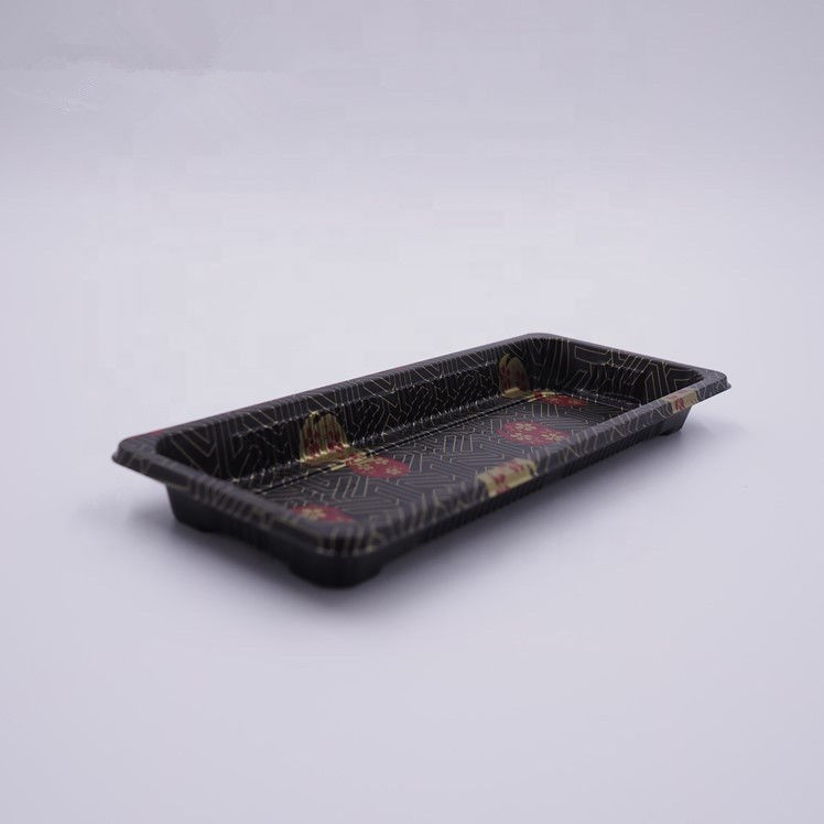 Sushi di plastica stampati Tray Recyclable Dustproof di PS
