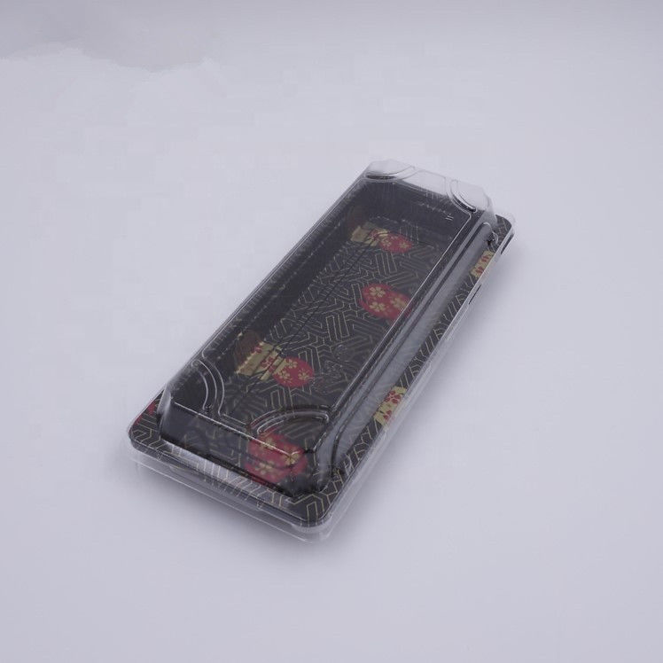 Sushi di plastica stampati Tray Recyclable Dustproof di PS
