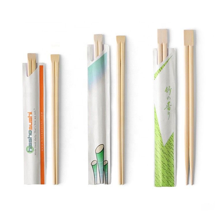 Bacchette di bambù usa e getta da 23 cm Materiale ecologico per servire cibo
