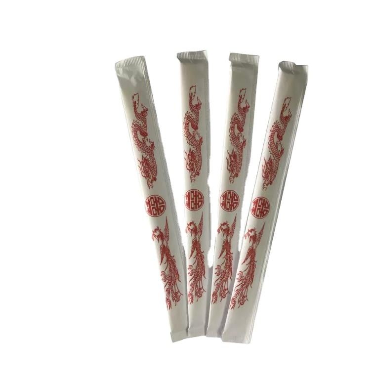 Bacchette di bambù naturali Eco Frindly Sushi Stick con pacchetto di carta