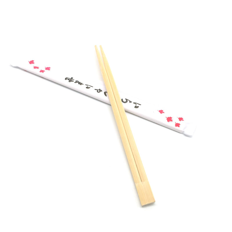 Bacchette di bambù naturali Eco Frindly Sushi Stick con pacchetto di carta