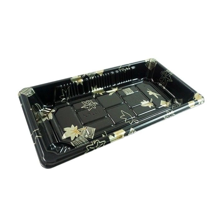 Sushi eliminabili di plastica Tray With Anti Fog Lid dell'OEM PS
