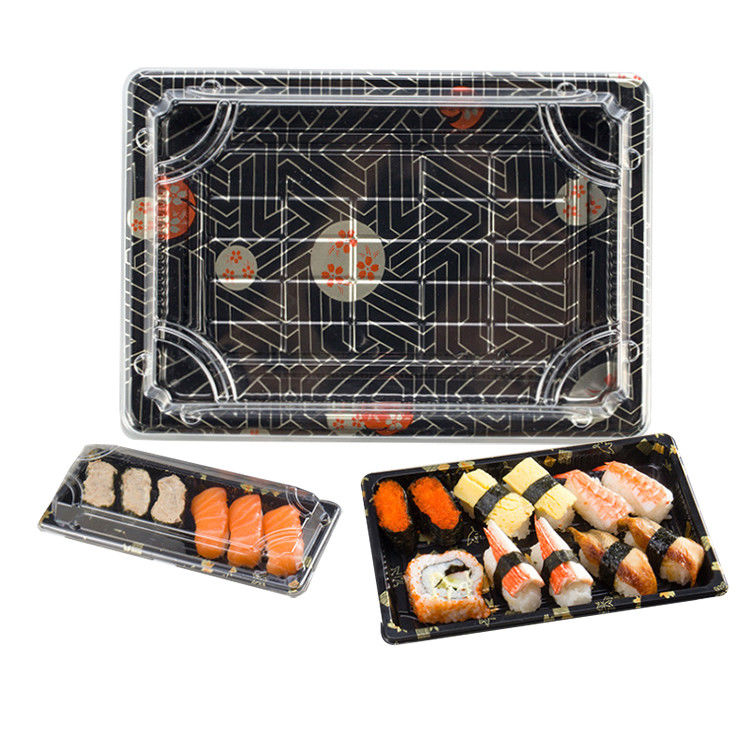 Contenitore di imballaggio per sushi, vassoi usa e getta, portapostigli